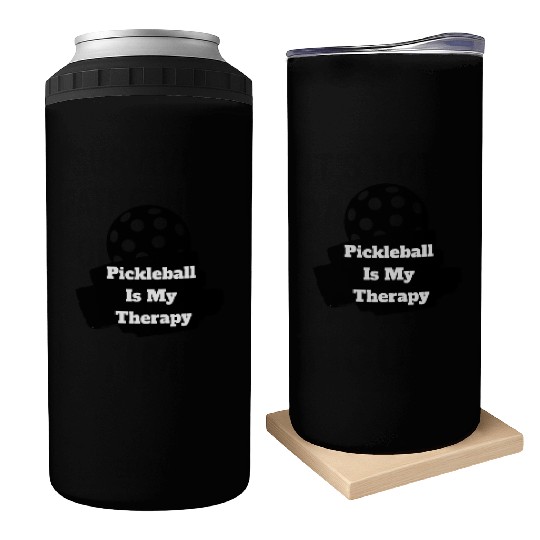 Pickleball Is My Therapy Can Coolers