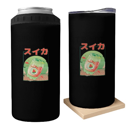 90s Japanese Watermelon Soda Vaporwave Can Coolers