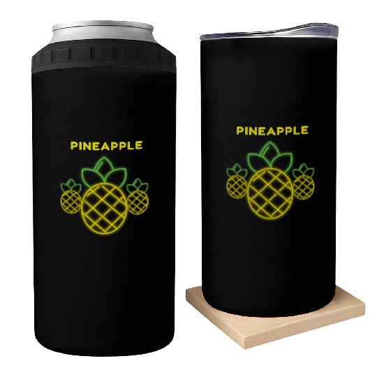 Funny Fruits Pineapple Can Coolers