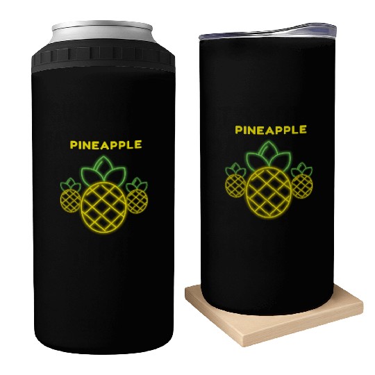 Funny Fruits Pineapple Can Coolers