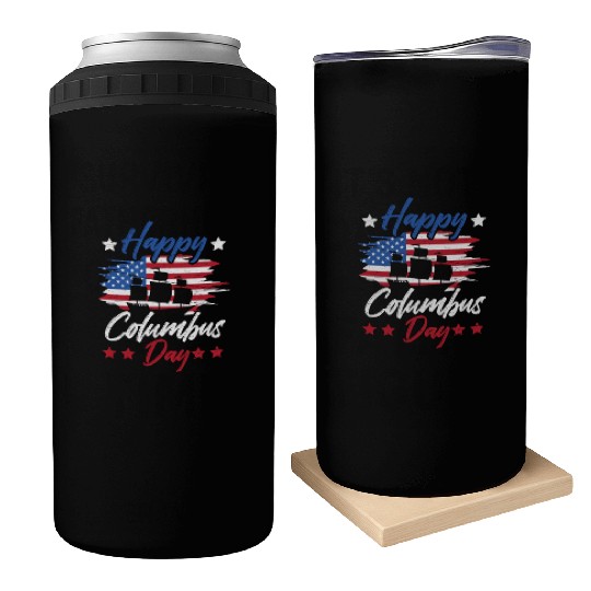 Columbus Day 1942 American Italian Christopher Can Coolers
