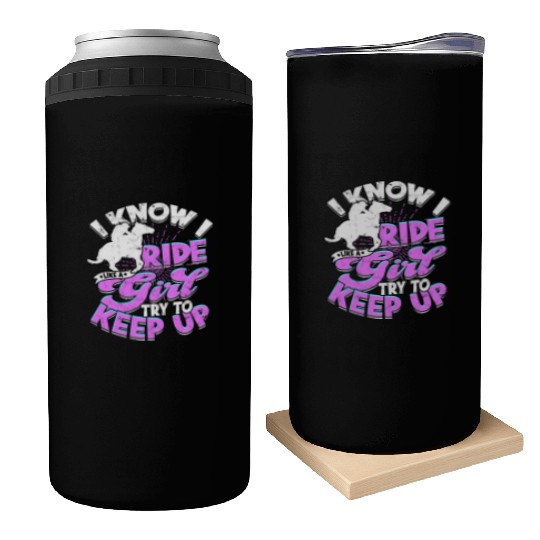 Horse Racing Equestrian Horseback Horse Racer Can Coolers