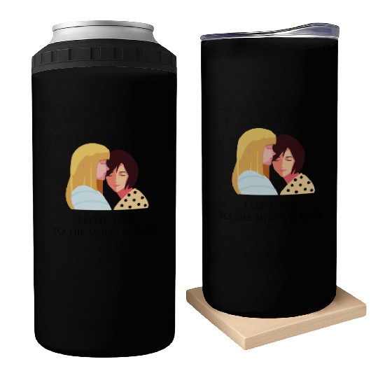 lesbian lgbtq pride valentine day 202 valentines Can Coolers