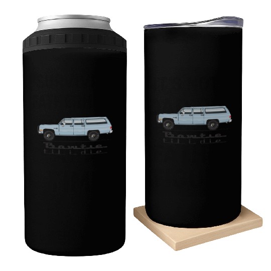 bowtie Light Blue Can Coolers