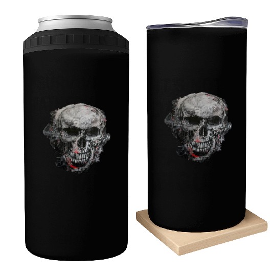 Graffiti Skull Streetwear Can Coolers