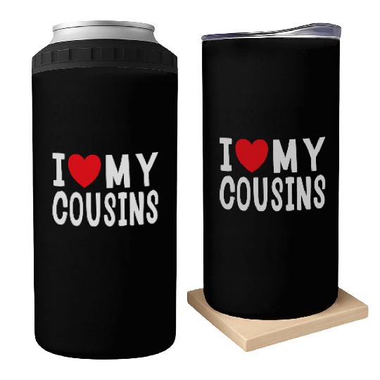 I Love My Cousins Celebrate Family Reunion Can Coolers