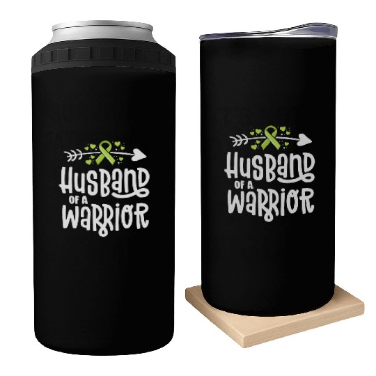Husband Of A Warrior Lymphoma Cancer Awareness Can Coolers