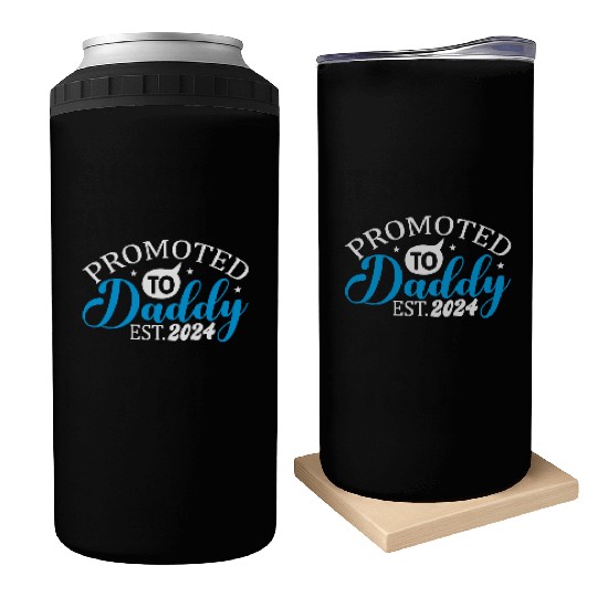 Promoted to daddy 2024 daddy to be 2024 Can Coolers