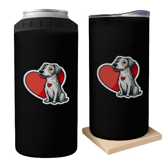 Valentine’s Day Cute Dog Can Coolers