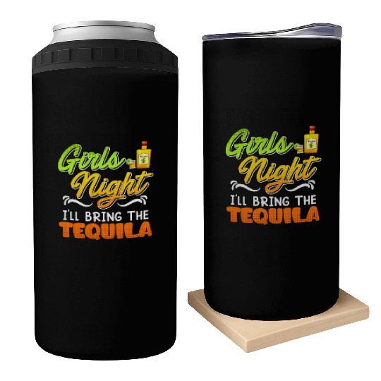 Girls Night I'll bring the Tequila Spring Break Can Coolers