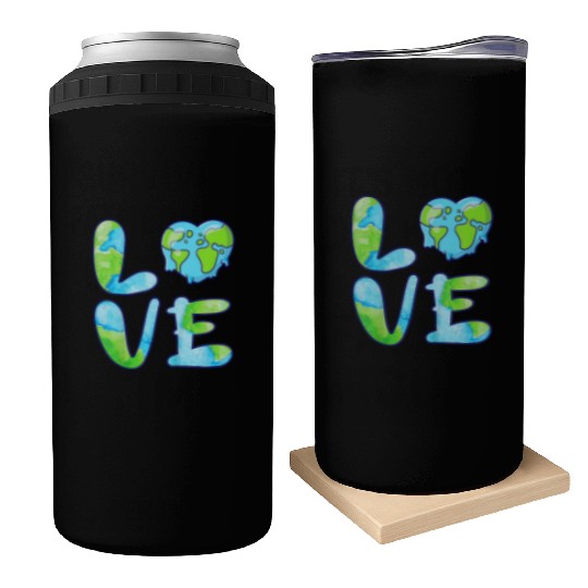LOVE Earth Day 2023 Cute Earth Lover Kids Can Coolers