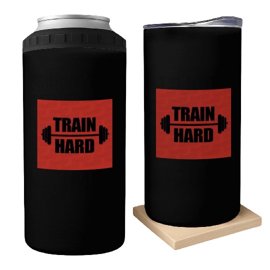Train hard in the gym Can Coolers