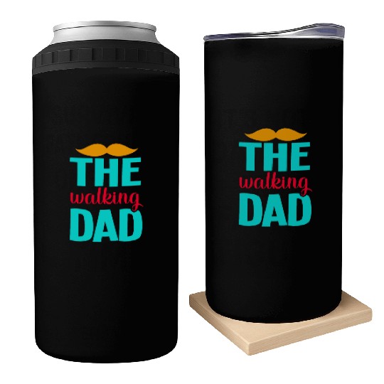 The walking dad Can Coolers