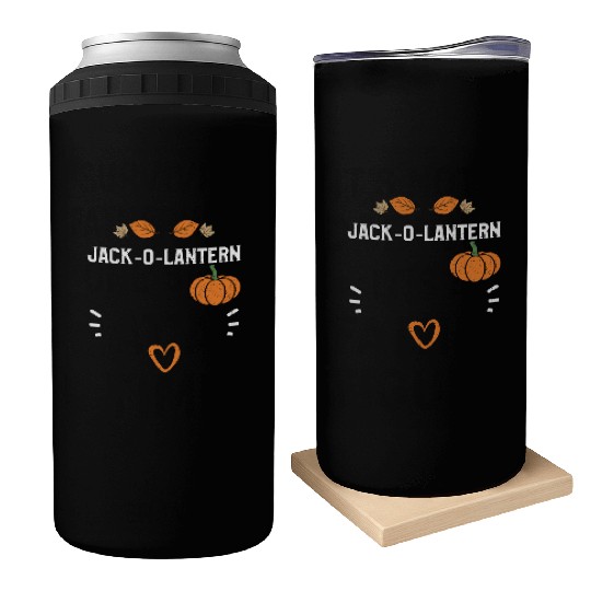 Jack-O-Lantern - Pumpkin Can Coolers