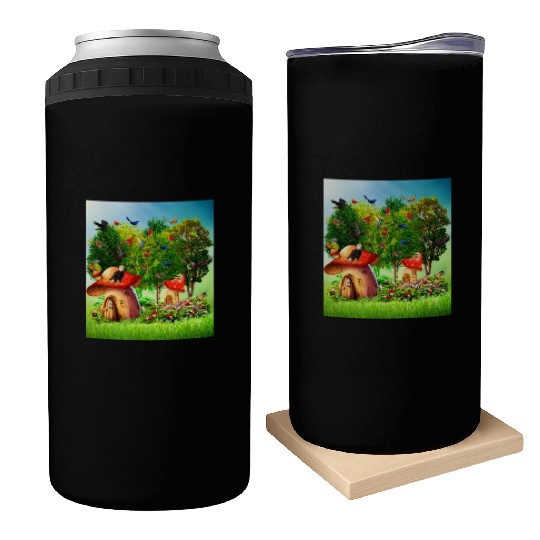 paradise forest Can Coolers