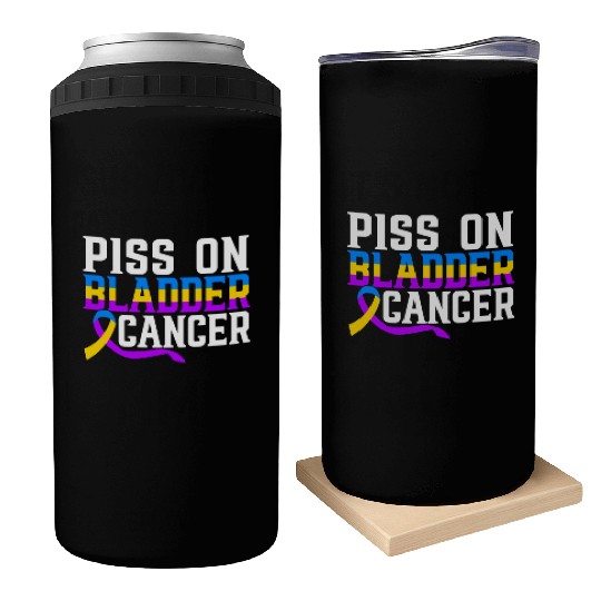 Piss On Bladder Cancer Awareness Month Can Coolers