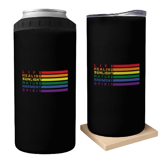 Lgbtq flag LGBTQ lesbian pride flags Can Coolers