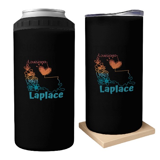I love my home town Laplace Louisiana Can Coolers