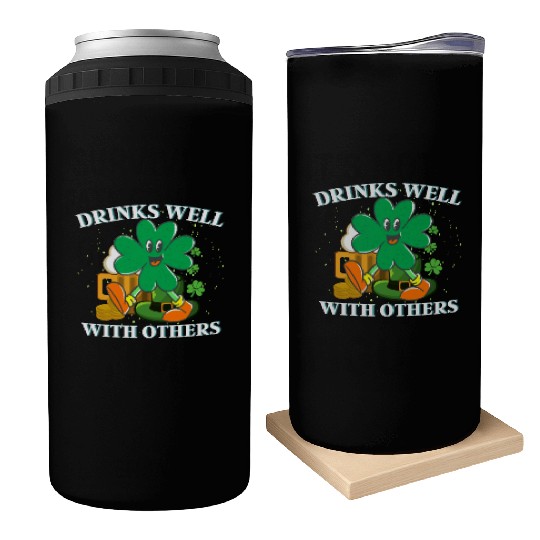 Drinks Well With Others St. Patrick's DayT-Can Coolers