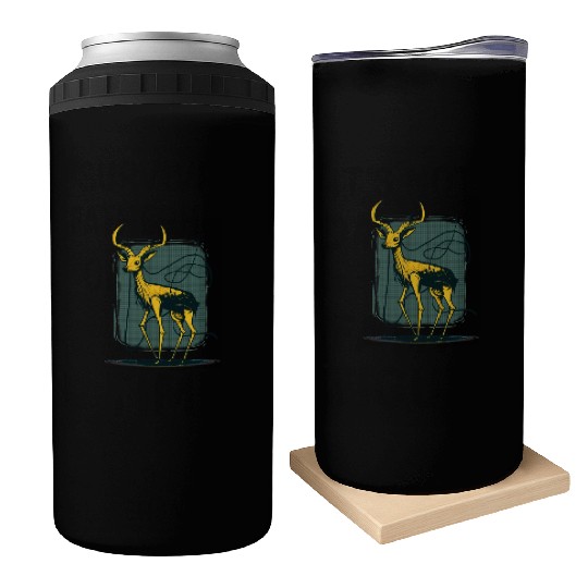 Yellow Deer 2 Can Coolers