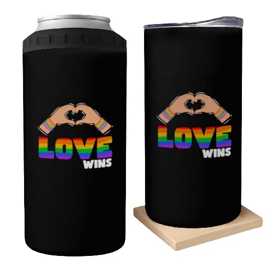 Pride LGBTQ. Statement Can Coolers