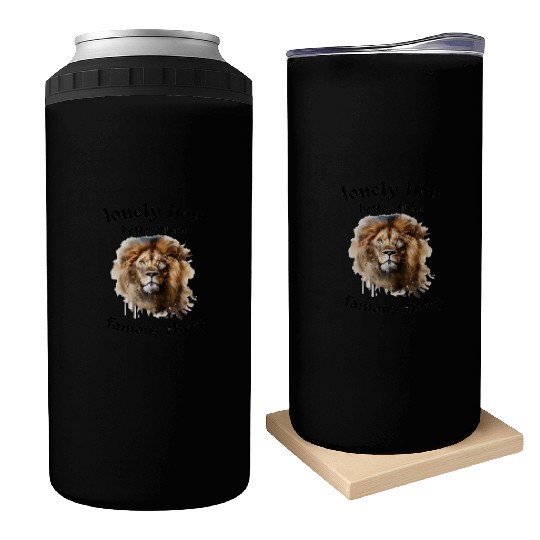 lonely lion quote Can Coolers