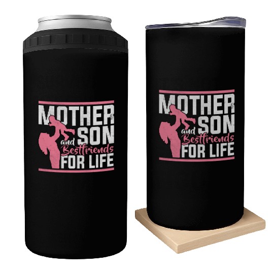 Mother And Son Can Coolers