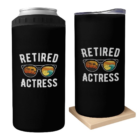 Retired Hollywood Actress Beachwear Designer Can Coolers