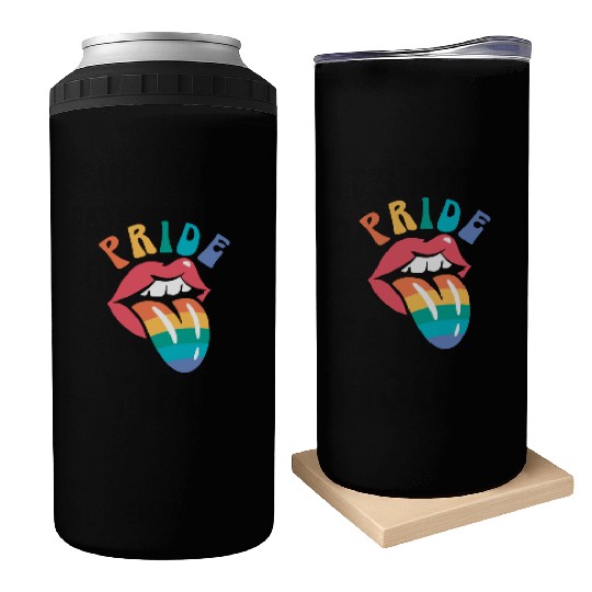 Gay Rights Rainbow Pride Month LGBTQ Gay Pride Can Coolers