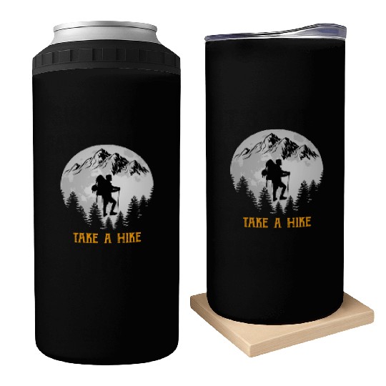 Take a Hike Wanderlust Hiking Can Coolers