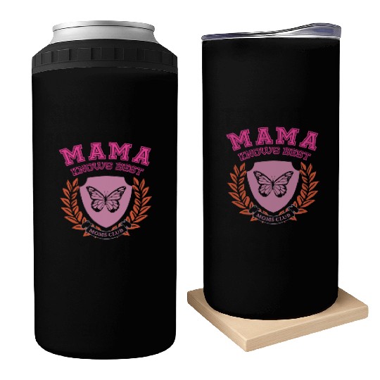 Mama Knows Best Moms Club Can Coolers