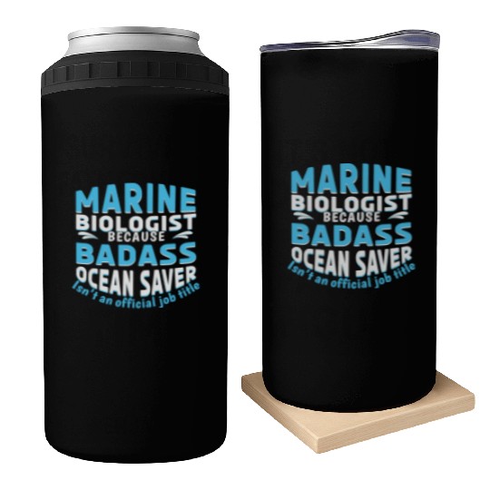 Save Nature Oceans Day Earth Day Marine Biologist Can Coolers