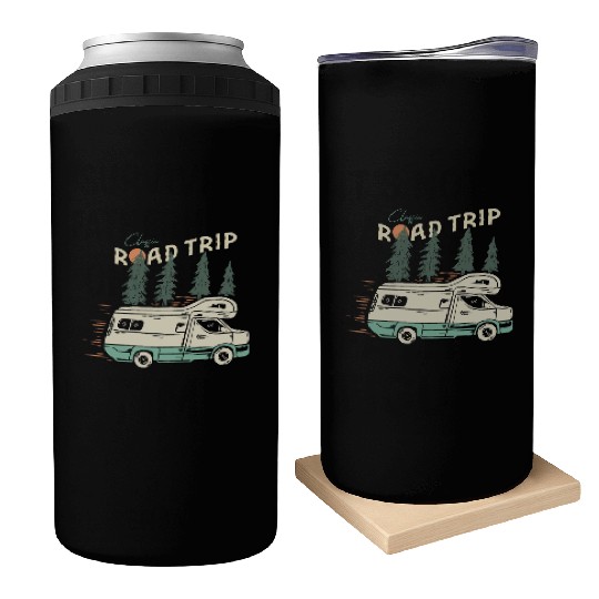 Classic Road Trip Can Coolers