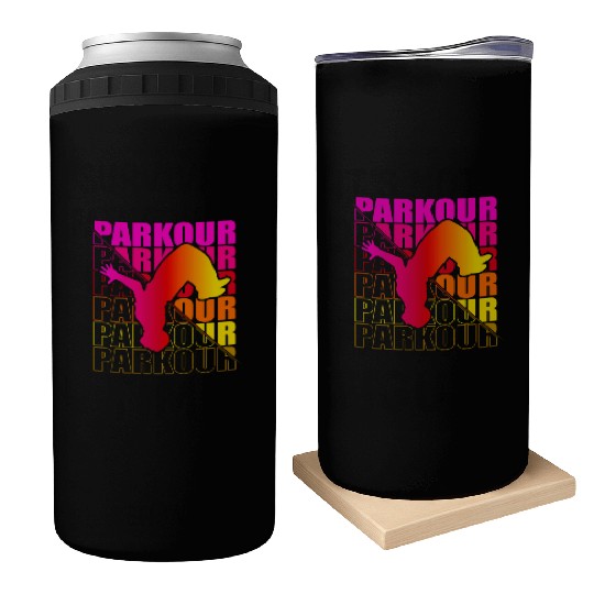 Parkour, Freerunning, Street Workout Acrobatic Can Coolers