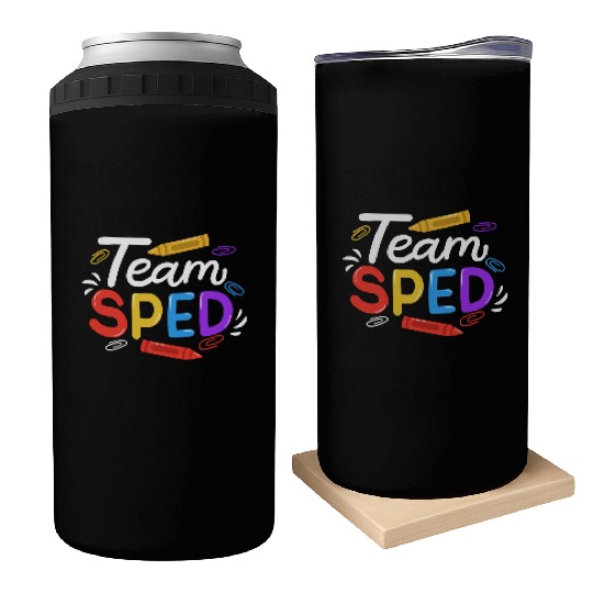 Sped Special Education Sped Teacher Student Can Coolers