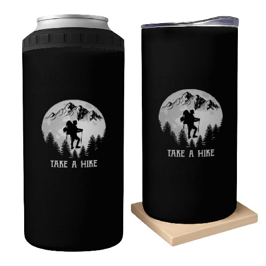 Take a Hike Wanderlust Hiking Can Coolers