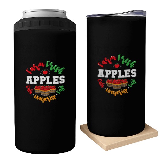 Apple Picking Farmer Fall For Toddlers Kids Women Can Coolers