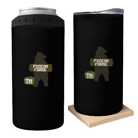 Pigeon Forge Tennessee Great Smoky Mountains Bear Can Coolers