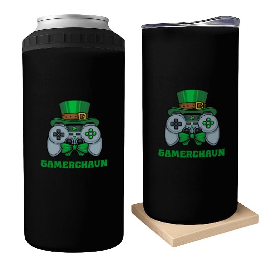 Gamerchaun Gamer St Patrick'S Day Toddler Lucky Can Coolers