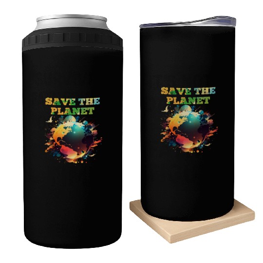 Save the Planet Climate and Nature Care Can Coolers