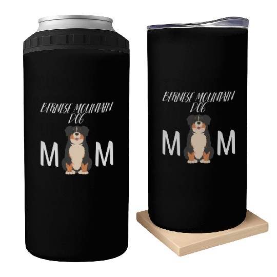 Bernese Mountain Dog Mum Mama Bernese Mountain Dog Can Coolers