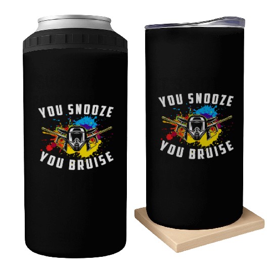 You Snooze You Bruise Youth Paintball Can Coolers
