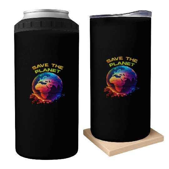 Save the Planet Nature Environment Earth Can Coolers