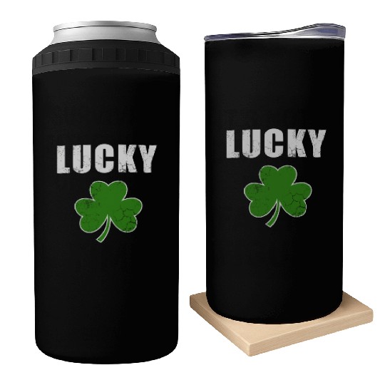 Lucky Irish Shamrock St Patrick'S Day Youth Can Coolers