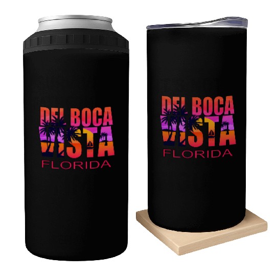 Del Boca Vista Retirement Community Novelty Can Coolers