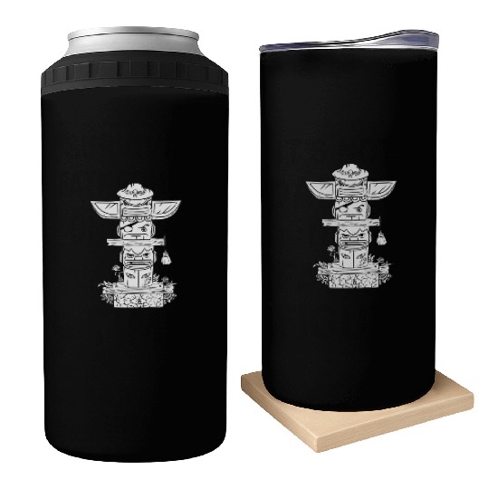 Totem Street Fighter Shadaloo Can Coolers