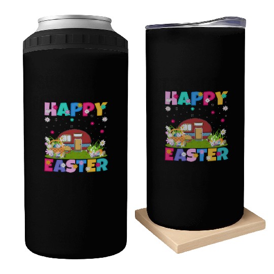 Camper Van Happy Easter Camper Van Easter Sunday Can Coolers