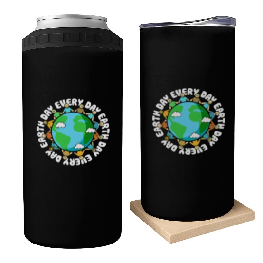 Earth Day Every Day Earth Day Can Coolers
