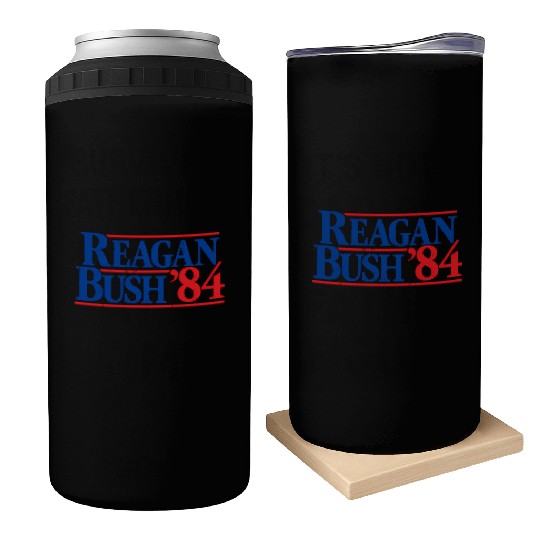 Reagan Bush '84 Republican Can Coolers