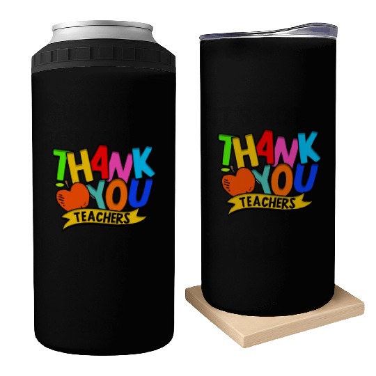 Thank you teacher - Gratitude Can Coolers